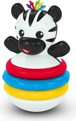 Produktbild von Baby Einstein stapelbares Beißspielzeug Zen - sensorisches Spielzeug
