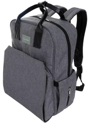 Obrázek produktu pro Batoh na přebalování, Dreambaby Carry-All, s přebalovací podložkou, sponami na kočárek, síťovanou kapsou na utěrky, nastavitelnými ramenními popruhy