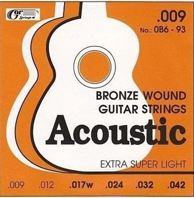 Image de Gorstrings 0B6-93 Cordes de guitare acoustique