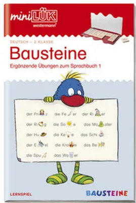Obrázek produktu pro LÜK miniLÜK Buch Bausteine Teil 1 2. Klasse ab 7 Jahren 4246