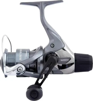 A studio shot of a fishing reel.