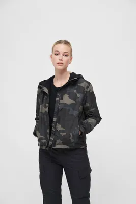 Immagine prodotto di Brandit BD33113 | Giacca a vento da donna con tasca interna - Colore: darkcamo - Taglia: 3XL