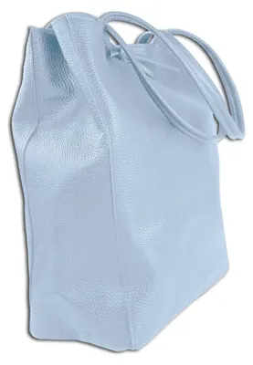 Produktbild von Tasche hellblau Toscanto Shopper Leder OTTM107SH