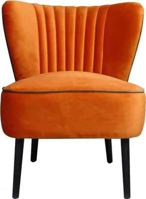 Produktbild von Casa Padrino Luxus Wohnzimmer Sessel Orange 61 x 70 x H. 73 cm - Designer Möbel