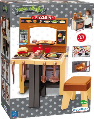 Produktbild von Ecoiffier Kinderrestaurant Pizzeriamit Spielküche