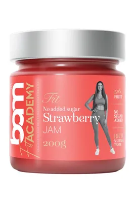 Produktbild von BAM Erdbeerkonfitüre ohne Zuckerzusatz - Konfitüre - Marmelade - 200 g
