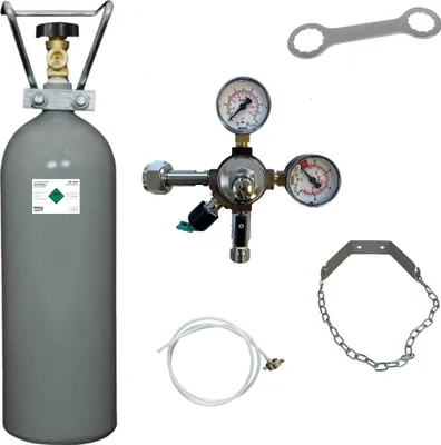 Produktbild von Zubehörset zur Umrüstung von Quooker Cube auf große 2Kg CO2-Flasche Umbauset