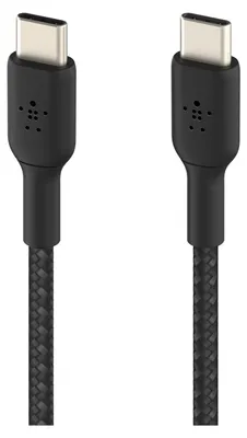 Produktbild von Belkin CAB004BT2MBK, 2 m, USB C, USB C, Schwarz