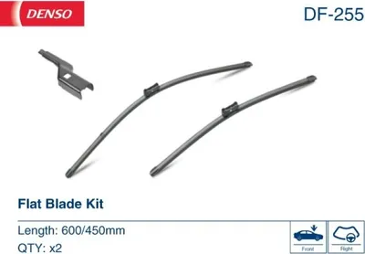 Produktbild von DENSO Flat Scheibenwischer Vorne für VW Caddy III Kombi (2KB, 2KJ, 2CB, 2CJ) Rahmenlos