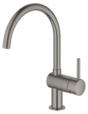 Immagine prodotto di GROHE Minta, a tirante, grafite, maniglie a leva, immagine singola, 1/2", tipo C