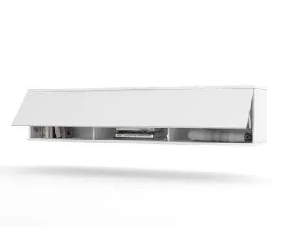 Produktbild von TV-Lowboard Fernsehschrank SIMPLY UP HÄNGEND Weiß Matt/Weiß Matt 160cm