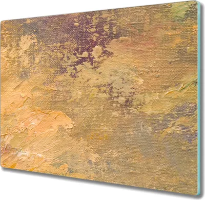 Produktbild von Coloray Herdabdeckplatte 60x52 cm Schneidebrett Kochplattenabdeckung Küchenbrett Hackbrett - Themenfarbe auf Leinwand