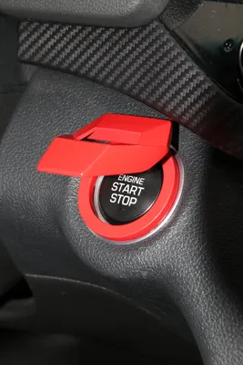 Produktbild von Auto Motor Start Stop Knopf in rot Taste Abdeckung UNIVERSAL