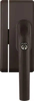 Produktbild von ABUS Fenstergriffsicherung FO400A-Alarmfunktion, gl. AL0125, Vers. Farben, Färbung:braun