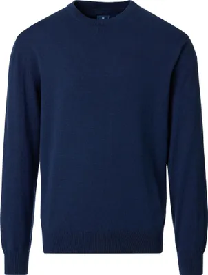 Produktbild von REDMOND Casual Herren Pullover Langarm Rundhals Comfort Blau 3XL