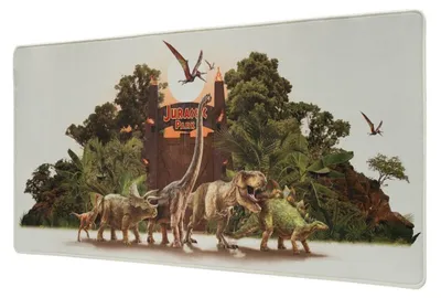 Image de Erik Editores Jurassic Park Xl Tapis de souris Vert Vert One Size