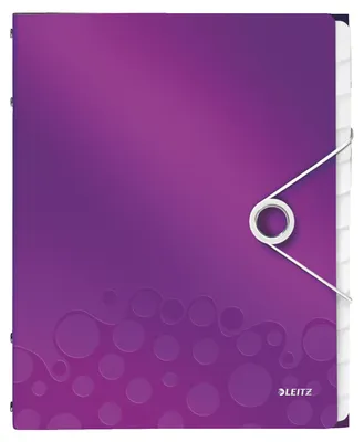 Immagine prodotto di LEITZ 4634-00-62 Organizzatore WOW DIN A4 PP 12 scomparti viola(T)