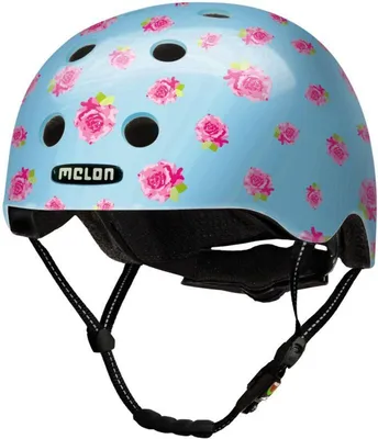 Produktbild von MELON City-Fahrradhelm "All Stars",  flying roses