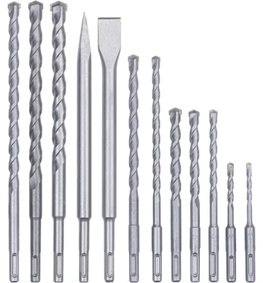 Produktbild von kwb by Einhell Bohrhammer-Zubehör SDS-Plus Bohr-Meissel-Set 12tg