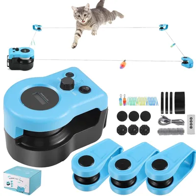 Interaktives Katzenspielzeug, elektrisch, wiederaufladbar, 2000 mAh
