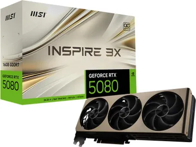 A graphics card and its packaging are displayed.