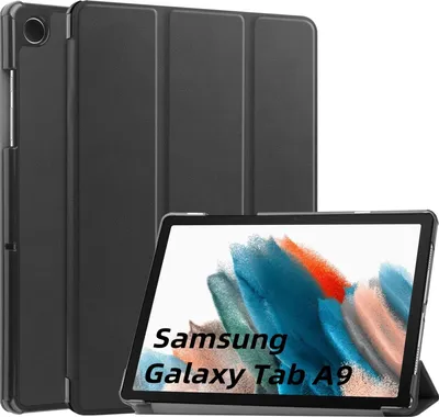 Produktbild von Für Samsung Galaxy Tab A9 3folt Wake UP Smart Cover Tablet Tasche Hülle Case Neu