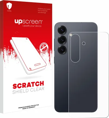 Produktbild von upscreen Schutzfolie für Samsung Galaxy S25 (Rückseite) Displayschutz Displayschutzfolie Folie Klar Transparent