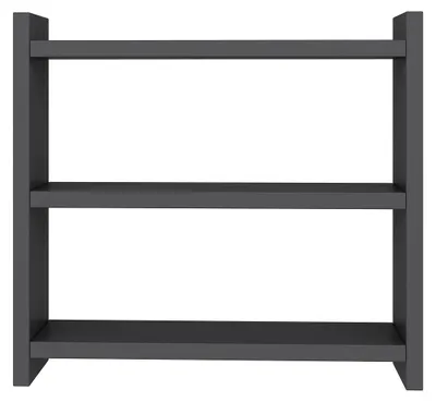 Image de Étagère de cuisine en bois « Cosmic » - 44 x 10 x 40 cm - Gris anthracite