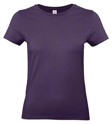 Produktbild von B&C - "#E190" T-Shirt für Damen FK2499 (L) (Kräftiges Violett)