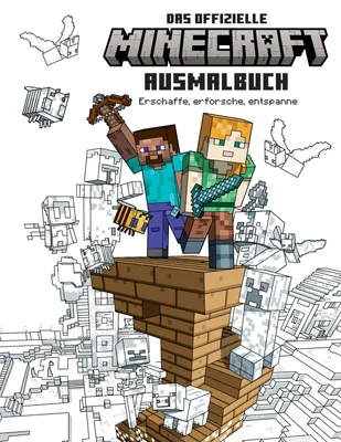Produktbild von Das offizielle Minecraft Ausmalbuch