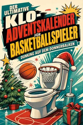 Produktbild von Der ultimative Klo-Adventskalender für Basketballspieler