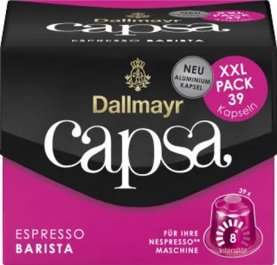 Image de Dallmayr Capsa Espresso Barista XXL capsules de café, 39 capsules