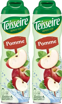 Produktbild von Teisseire Getränke-Sirup Apfel 600ml - Intensiv im Geschmack (2er Pack)