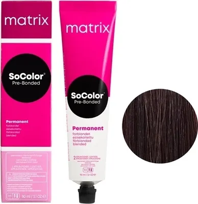 Produktbild von Matrix SoColor Pre-Bonded Haarfarbe - 6MA dunkelblond Mocca Asch (90 ml)