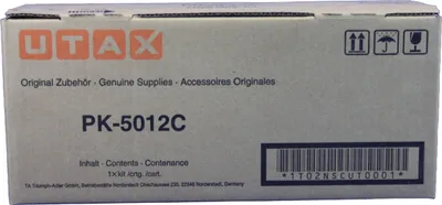 Produktbild von Utax Tonerpatrone - PK-5012C - 1T02NSCUT0 - cyan - 10.000Seiten