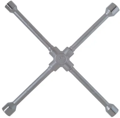 Produktbild von STUBAI Kreuzschlüssel verchr. 17x19x22x13/16' CV DIN3119
