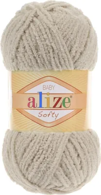 Produktbild von Alize Softy Strickgarn, flauschig & anschmiegsam, 100% Mikropolyester, 115m/50g