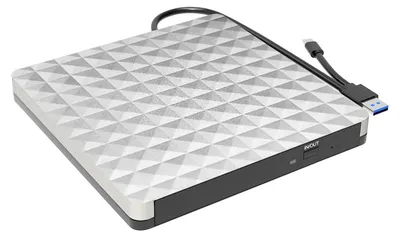 Productafbeelding van Externe CD DVD Drive, Draagbare CD DVD +/-Rw Drive Reader voor Laptop en Desktop PC