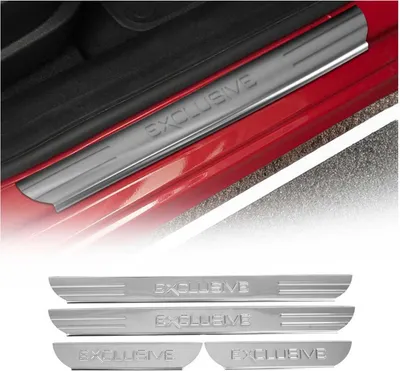 Immagine prodotto di Modanature soglie porta Esclusivo per Toyota RAV4 2006-2012 acciaio inox 4x
