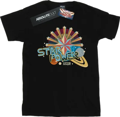 Produktbild von Marvel - "Star Power" T-Shirt für Herren BI20406 (XXL) (Schwarz)