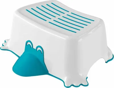 Image de DUCK tabouret marchepied pour enfants, bleu