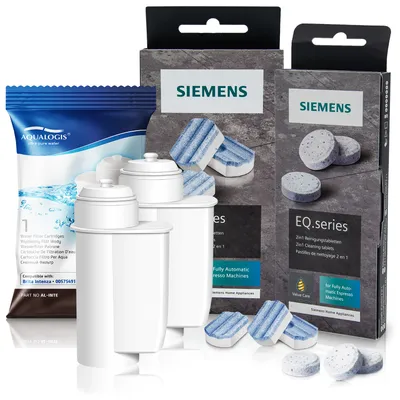Produktbild von Siemens Kaffeemaschinen-Set Aqualogis AL-Inte 2tlg., TZ80001, TZ80002