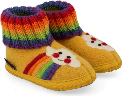 Produktbild von Haflinger Kinder Hausschuh EUR 26 gelb