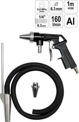 Produktbild von Sandstrahlpistole mit Schlauch YT-2375