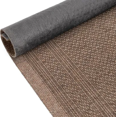 Produktbild von Flurläufer Teppichläufer Textil Fußmatte AZTEK Genarbt Dunkelbeige Robust Wasserabweisend Breite 80 cm Länge 300 cm