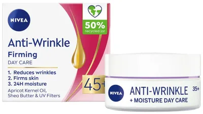Immagine prodotto di Nivea Crema Giorno Antirughe + Rassodante 45+ SPF 15 50ml