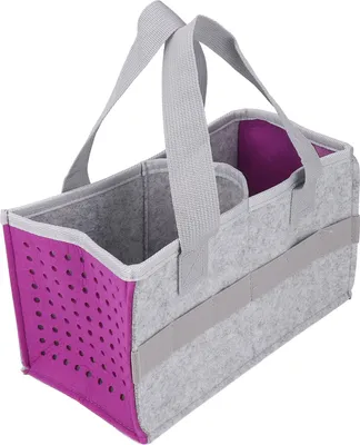 Produktbild von Tragbare Tragetasche zusätzlicher Platz Filzkoffer für Toniebox Player Starter Set lila lila