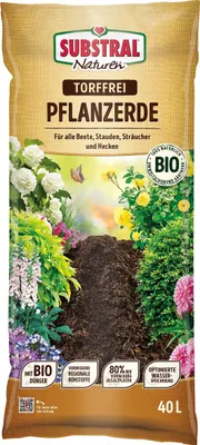 Produktbild von Substral Naturen Pflanzerde torffrei &  40 l