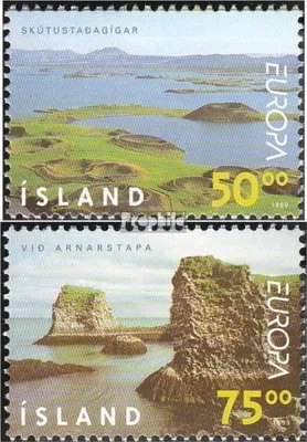 Produktbild von Briefmarken Island 1999 Mi 913-914 (kompl.Ausg.) postfrisch Natur- und Nationalparks