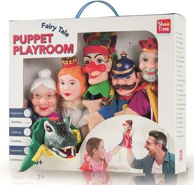 Immagine prodotto di Figure di Punch e Judy ShowTime 6 pezzi 7330